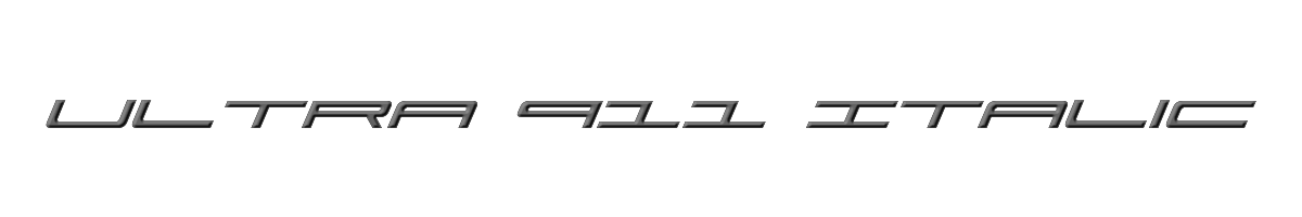 Ultra 911 Italic 