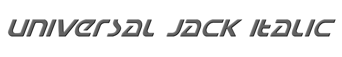 Universal Jack Italic 