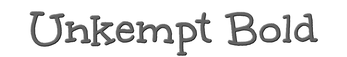 Unkempt Bold 