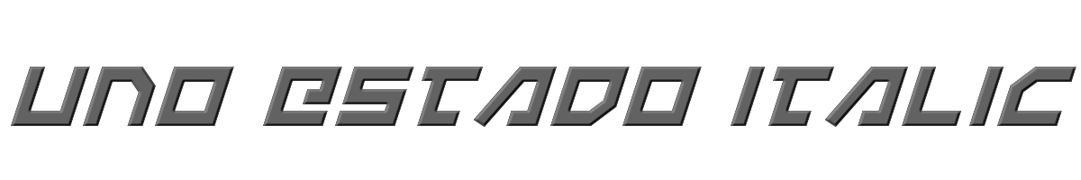 Uno Estado Italic 