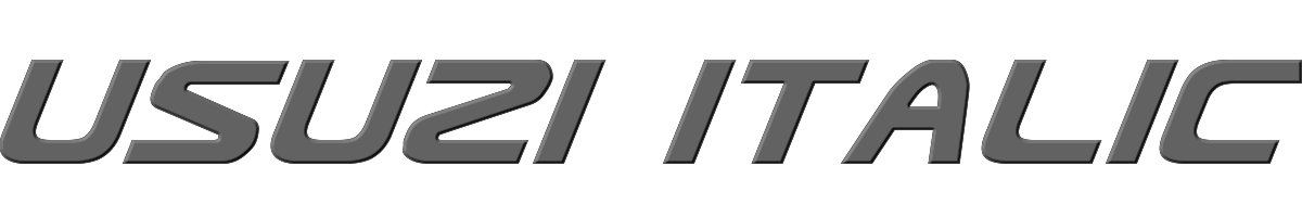 Usuzi Italic 