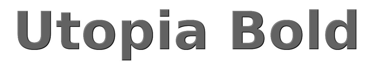 Utopia Bold 
