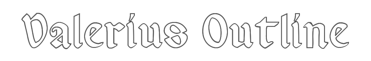 Valerius Outline 