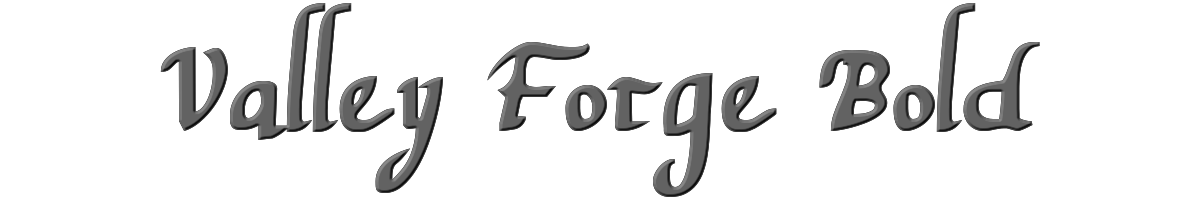 Valley Forge Bold 
