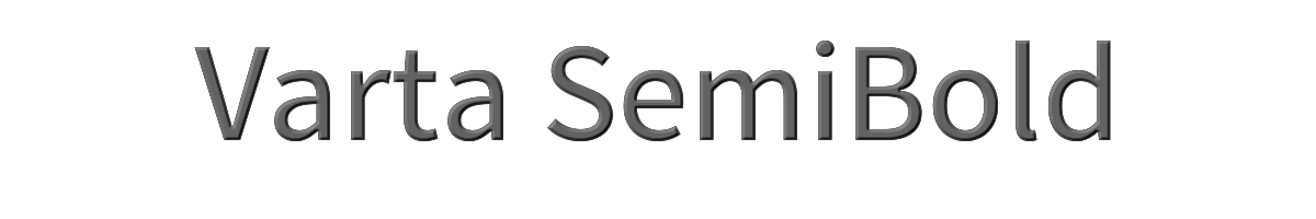 Varta SemiBold 