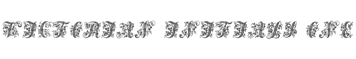 Victorian Initials One 