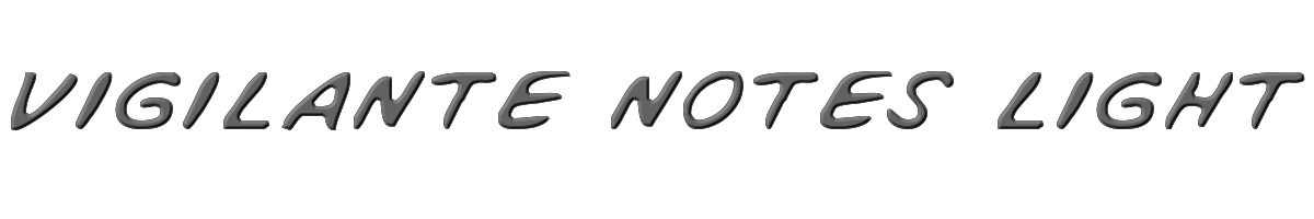 Vigilante Notes Light 