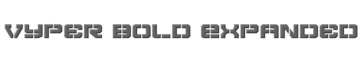 Vyper Bold Expanded 