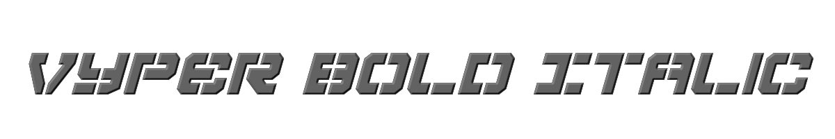 Vyper Bold Italic 
