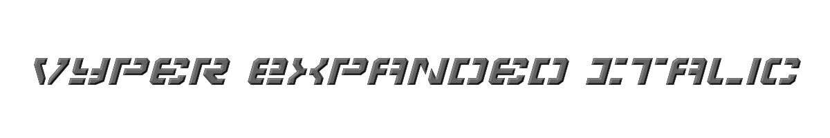 Vyper Expanded Italic 