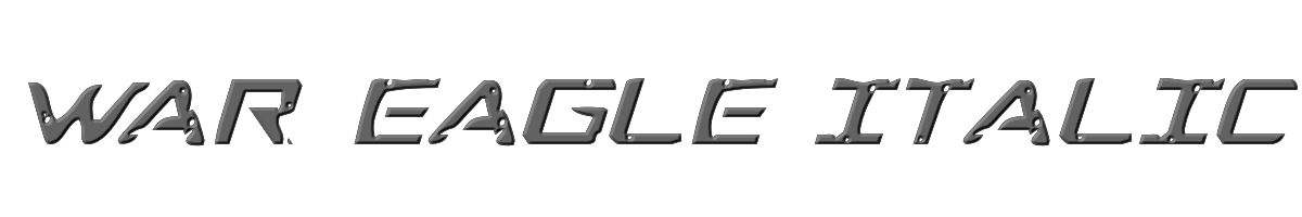 War Eagle Italic 