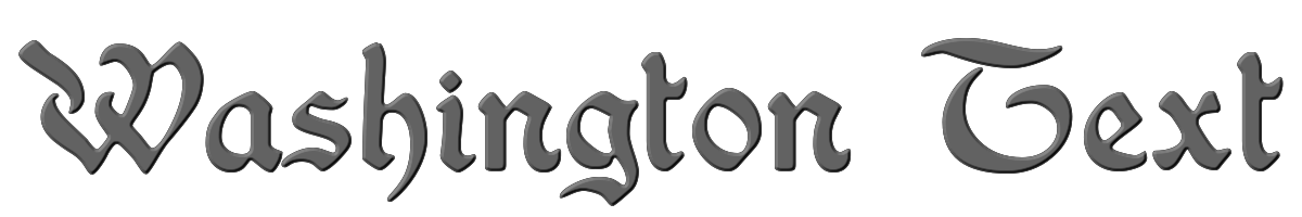 Washington Text 