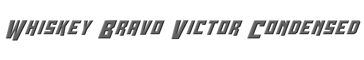 Whiskey Bravo Victor Condensed 