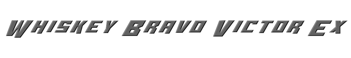 Whiskey Bravo Victor Ex 