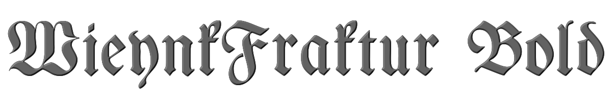 WieynkFraktur Bold 