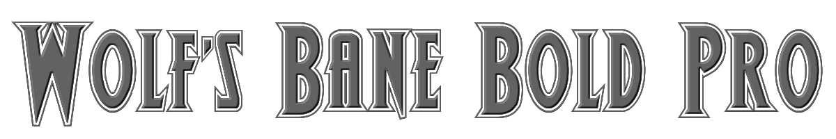 Wolf's Bane Bold Pro 
