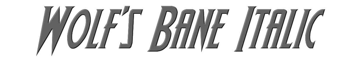 Wolf's Bane Italic 