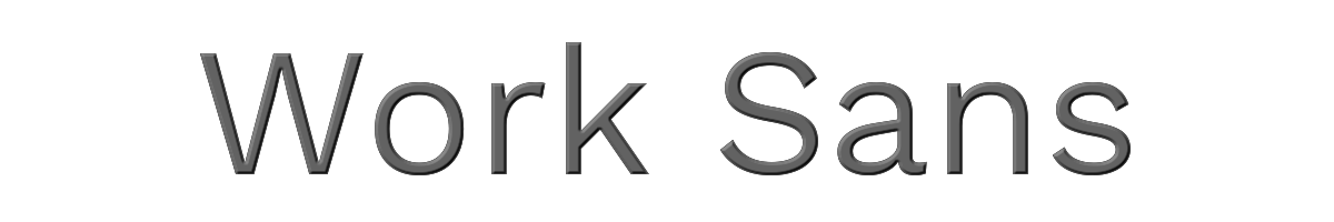Work Sans 