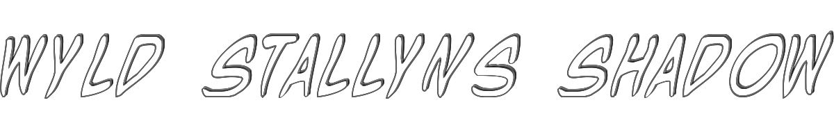 Wyld Stallyns Shadow 