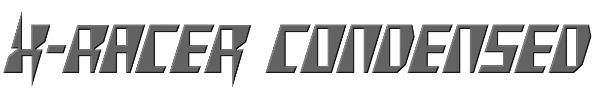 X-Racer Condensed 