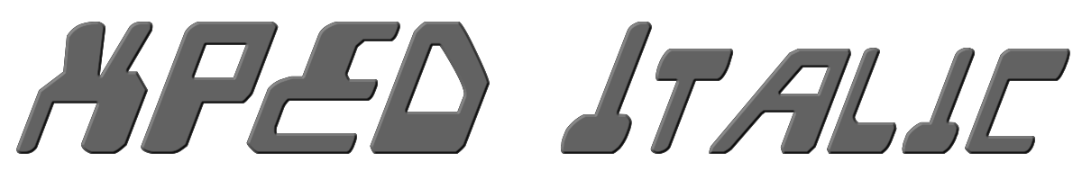XPED Italic 