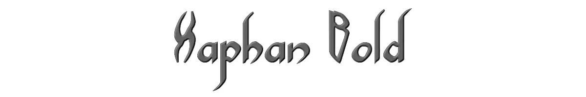 Xaphan Bold 