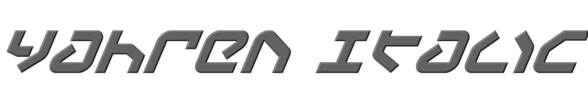 Yahren Italic 