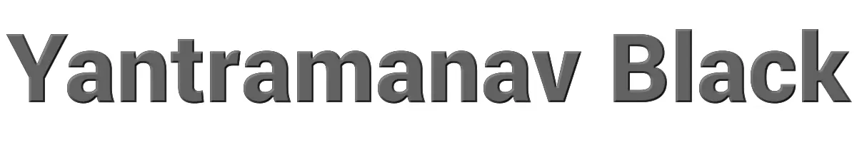 Yantramanav Black 