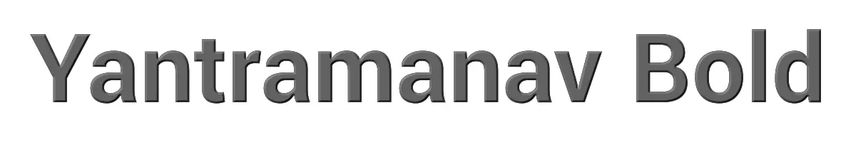 Yantramanav Bold 