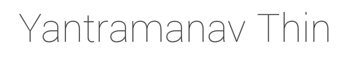 Yantramanav Thin 