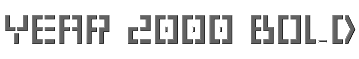 Year 2000 Bold 