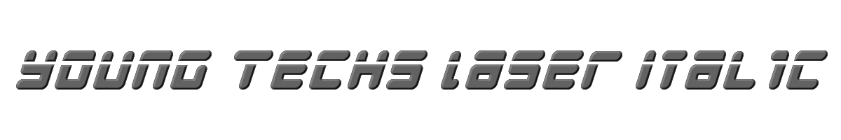 Young Techs Laser Italic 