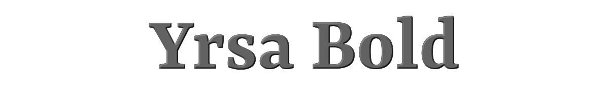 Yrsa Bold 