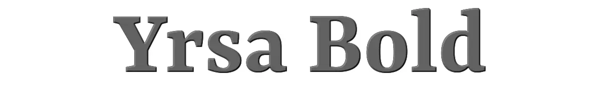 Yrsa Bold 