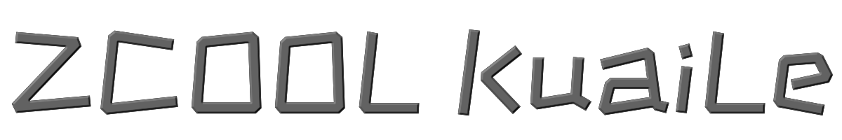ZCOOL KuaiLe 