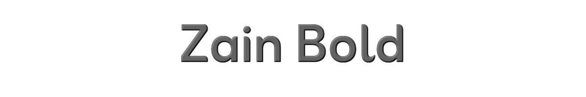 Zain Bold 