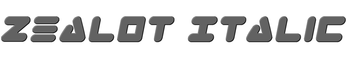 Zealot Italic 