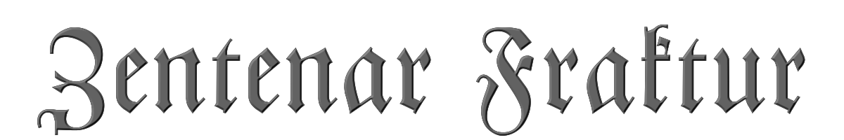 Zentenar Fraktur 