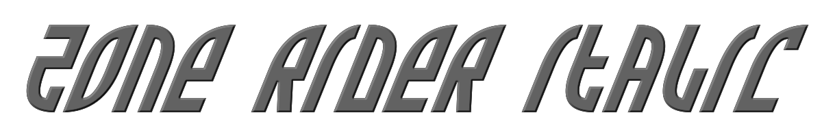 Zone Rider Italic 