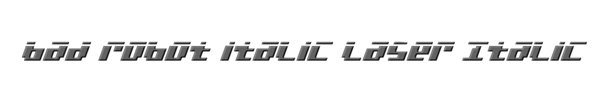 bad robot italic laser Italic Laser 