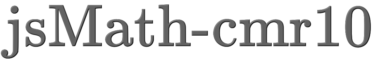 jsMath-cmr10 