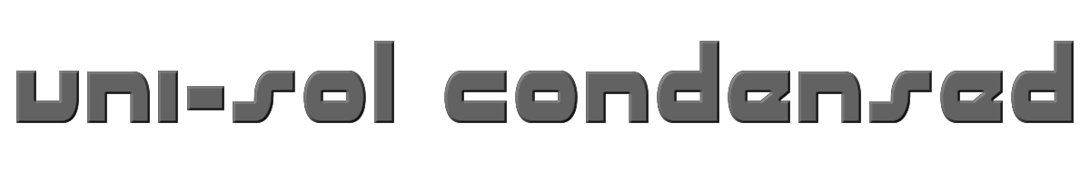 uni-sol condensed 