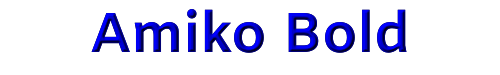 Amiko Bold 