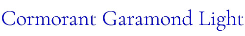 Cormorant Garamond Light 