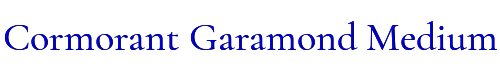 Cormorant Garamond Medium 