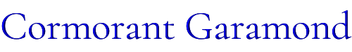 Cormorant Garamond 