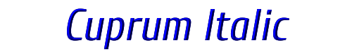 Cuprum Italic 