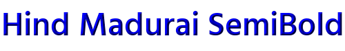 Hind Madurai SemiBold 
