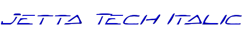 Jetta Tech Italic 