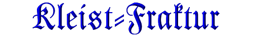 Kleist-Fraktur 